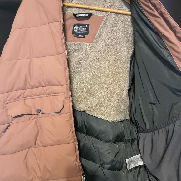 Carhartt Midweight Utility Jacket, in color Nutmeg, 3X, like new condition - Picture 4 of 4